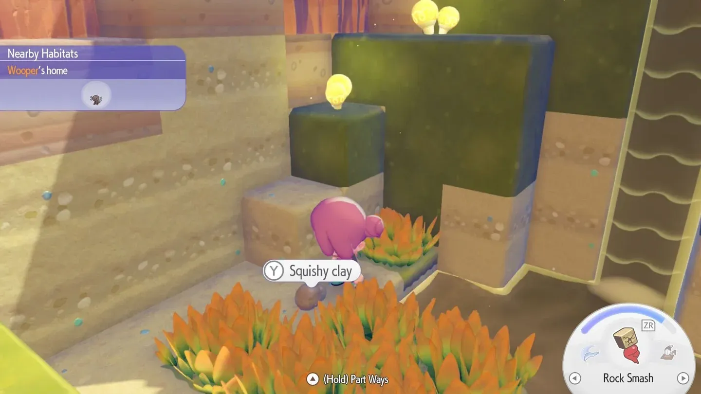 在荒涼海灘採集黏土